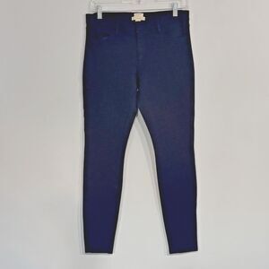 J. Crew The Gigi Pant Women's Navy Blue Mid Rise Skinny Ankle Pants SZ 6 Casual